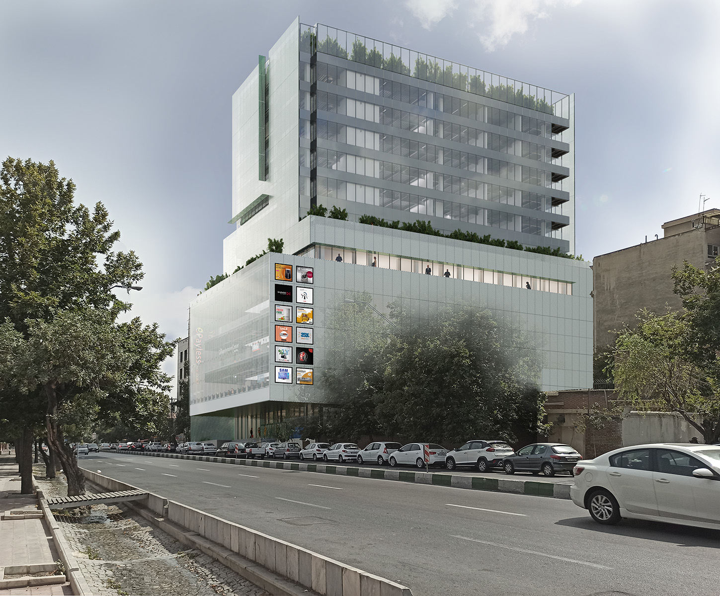 Shariati Mixed use Complex  03