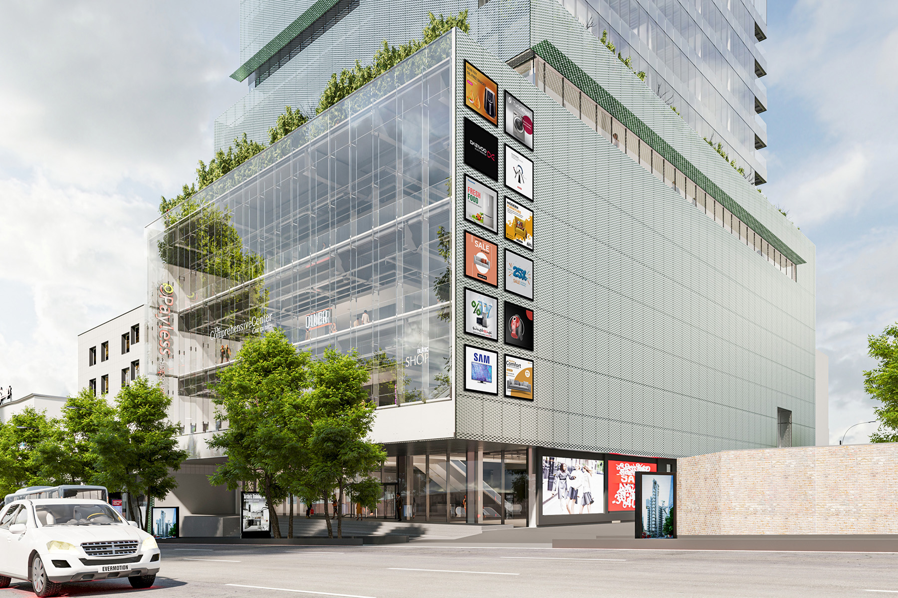 Shariati Mixed use Complex  07